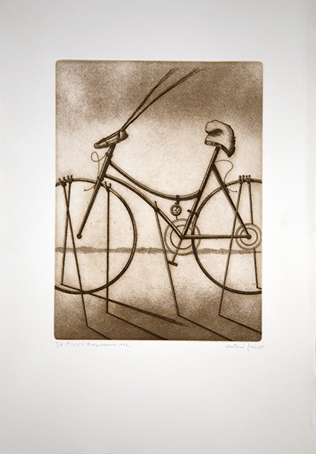 TIRISITI EMPORDANÉS 1992 (Aiguafort sobre paper, planxa de 33x25)  tirada 75/75+ 20/20 + P/A, Antoni Miró