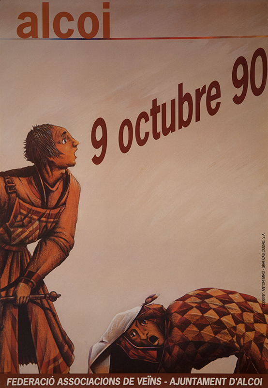Alcoi, 9 octubre 90