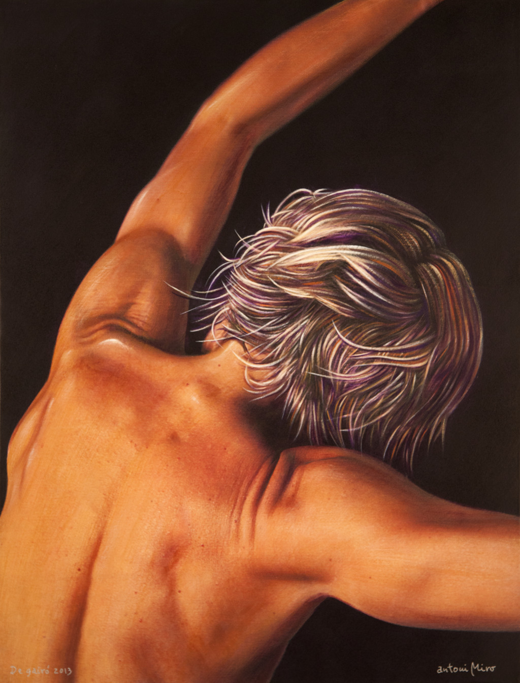 DE GAIRÓ 2013 / Alcoi-Barcelona (Acrílic s/ llenç, 65x50)