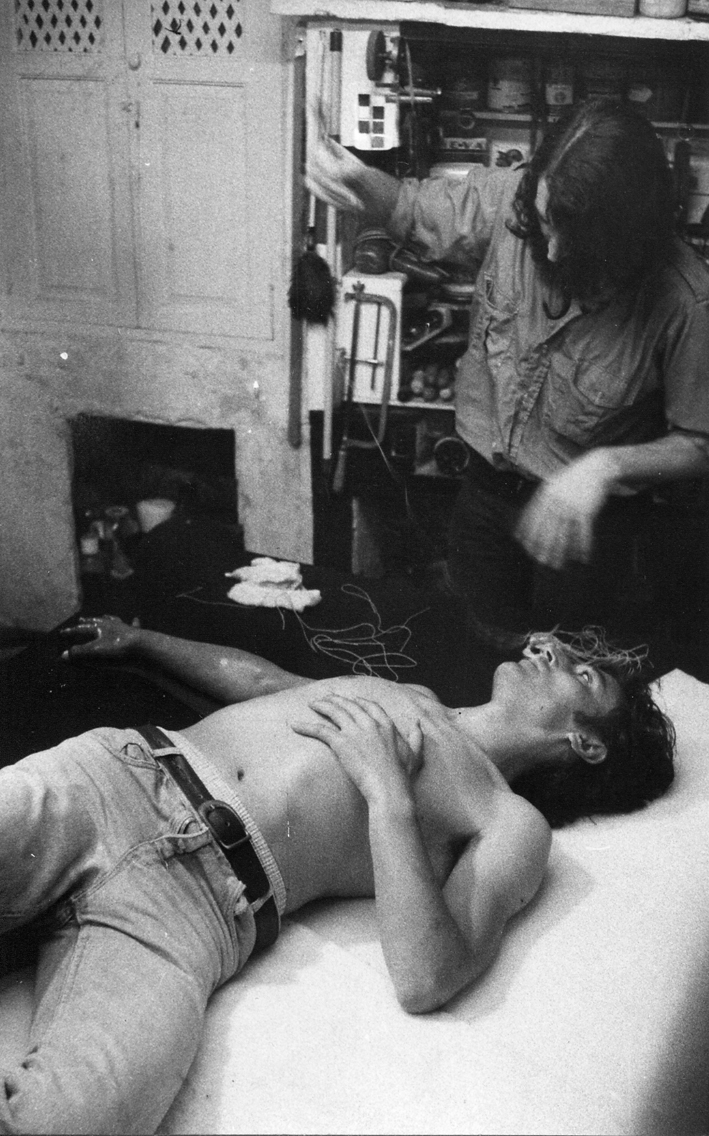 Gades i Antoni Miró parlant