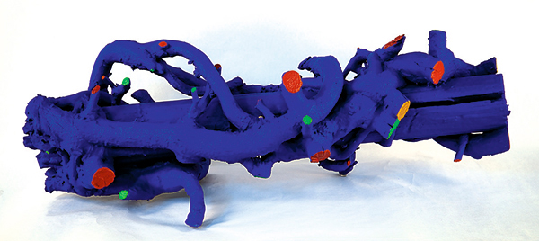 HEURA DE COLOR 2010 / Pintura del natural (Pintura objecte, 35x102x40) Antoni Miró