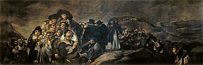 La Romeria de Sant Isidro, Goya