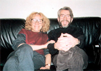 Antoni Miro amb Isabel-Clara Simó