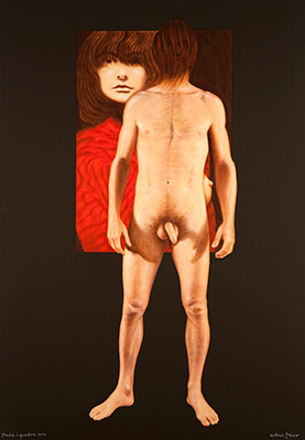 MODEL I QUADRE 2021/ PV (Acrílic s/ llenç, 116x81) Antoni Miró