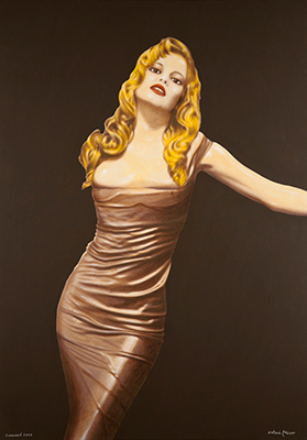 CONNEXIÓ 2020 (Acrílic s/ llenç, 116x81) Antoni Miró