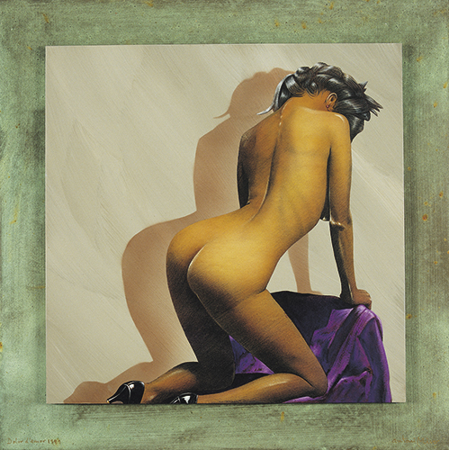 DOLOR D'AMAR 1999 (Acrílic s/ taula, 45x45) Antoni Miró