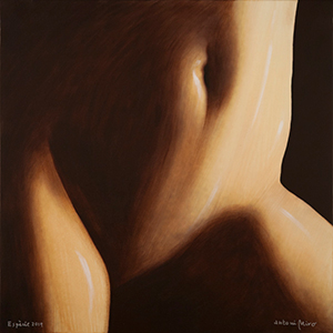 ESPÈCIE 2019 / PV (Acrílic s/ llenç, 60x60) Antoni Miró