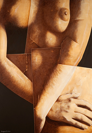 FRAGMENTS 2020 (Acrílic s/ llenç, 116x81) Antoni Miró