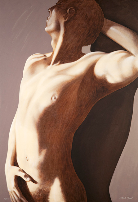 HOME NU 2017 / PV (Acrílic s/ llenç, 116x81) Antoni Miró