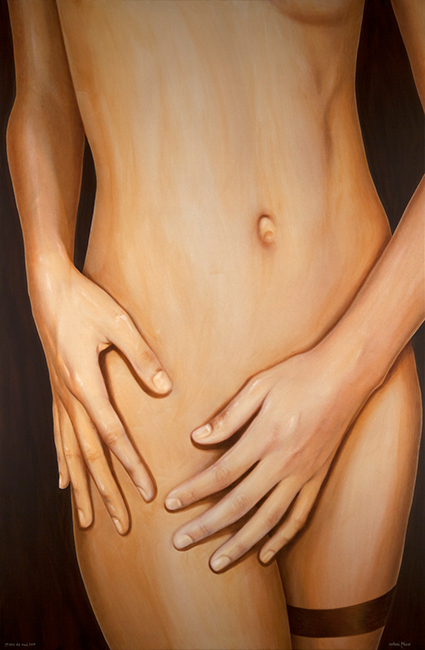 MANS DE NUA 2018 / PV (Acrílic s/ llenç, 195x130) Antoni Miró