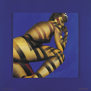 MON PARLAR 1999 (Acrílic s/ taula, 50x50) Antoni Miró