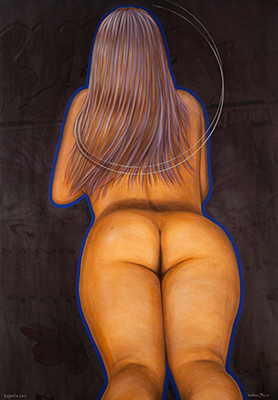 RAFAELA 2017 (Acrílic s/ llenç, 162x114) Antoni Miró