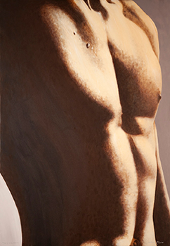 TORS NU 2017 / PV (Acrílic s/ llenç, 116x81) Antoni Miró