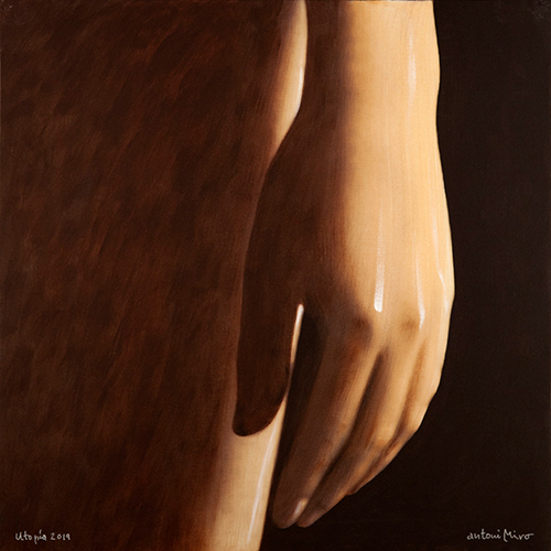 UTOPÍA 2019 / PV (Acrílic s/ llenç, 60x60) Antoni Miró