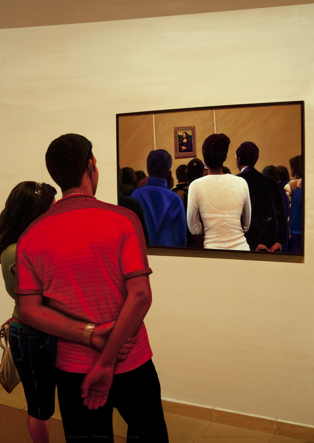 LA GIOCONDA A L'HAVANA 2009 / Cuba (Acrílic s/ llenç, 92x65)