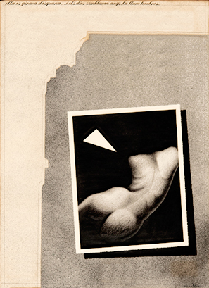 ELLA ES GIRAVA D’ESQUENA 1980 (Dibuix , 53,5x39,5) Antoni Miró