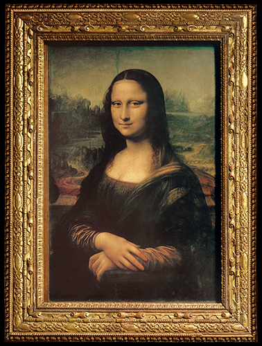 Cuadro de la Mona Lisa Louvre