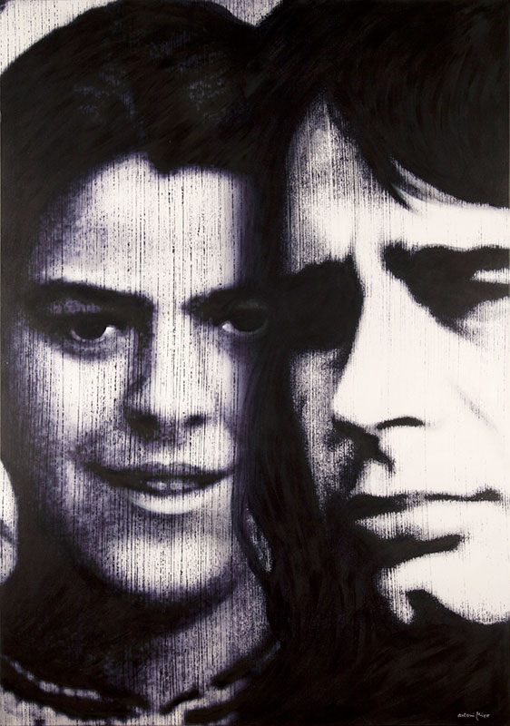 A TERESETA I OVIDI 2013 / Alcoi (Acrílic-mixta s/llenç, 162x114)