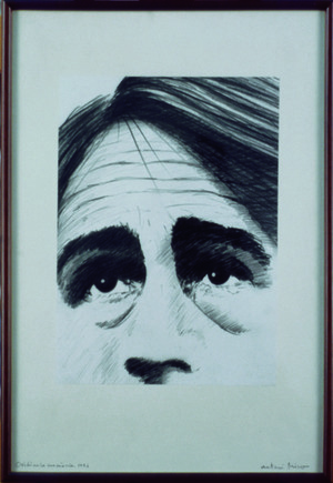 OVIDI EN LA MEMÒRIA 1996 (Litografia sobre paper, 60x80)