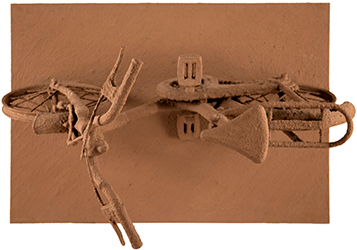 ÀNGEL DE FANG 1997 (Pintura objecte, 68x98x69) Antoni Miró