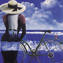 BICIDESCOKEGIRL 1992 (Acrílic s/ taula, 98x68) Antoni Miró