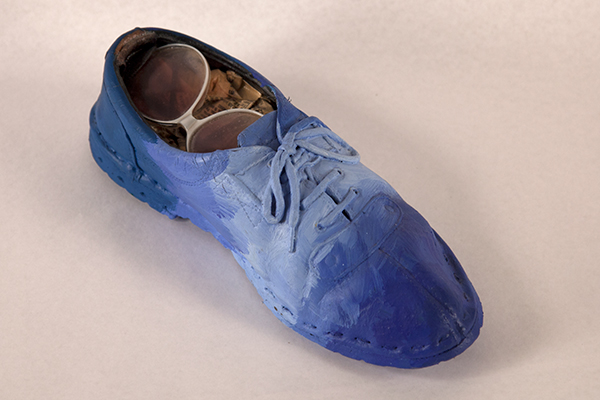 NO ÈS UNA SABATA 1996 (Pintura objecte, Mesures variables, Soft sculpture) Antoni Miró