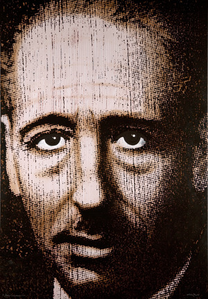 A LLUÍS COMPANYS 2012 / El Tarròs, Barcelona (Acrílic-mixta s/llenç, 162x114) Antoni Miró