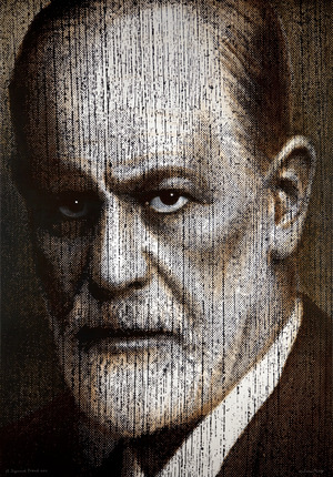 A SIGMUND FREUD 2012 / Freiberg (Acrílic-mixta s/llenç, 162x114) Antoni Miró